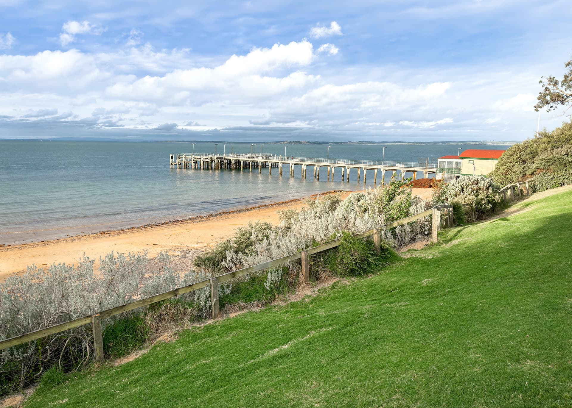 Cowes Pier on Phillip Island, 10 minute walk from Big Isle Retreat