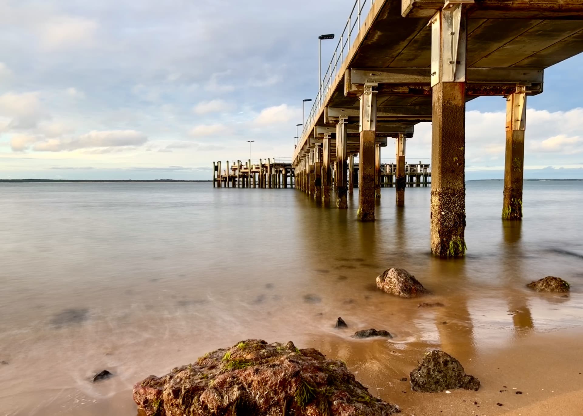 Cowes Pier at sunset, Phillip Island